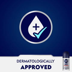 NIVEA MEN Antiperspirant Roll-on for Men, Silver Protect Antibacterial Protection, 2x50ml
