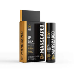 MANSCAPED Moisturizing and Soothing Lip Balm, Infused with Vitamin E, Peppermint Oil, and Eucalyptus Oil for Chapped Lips, Matte Finish, 3 Sticks