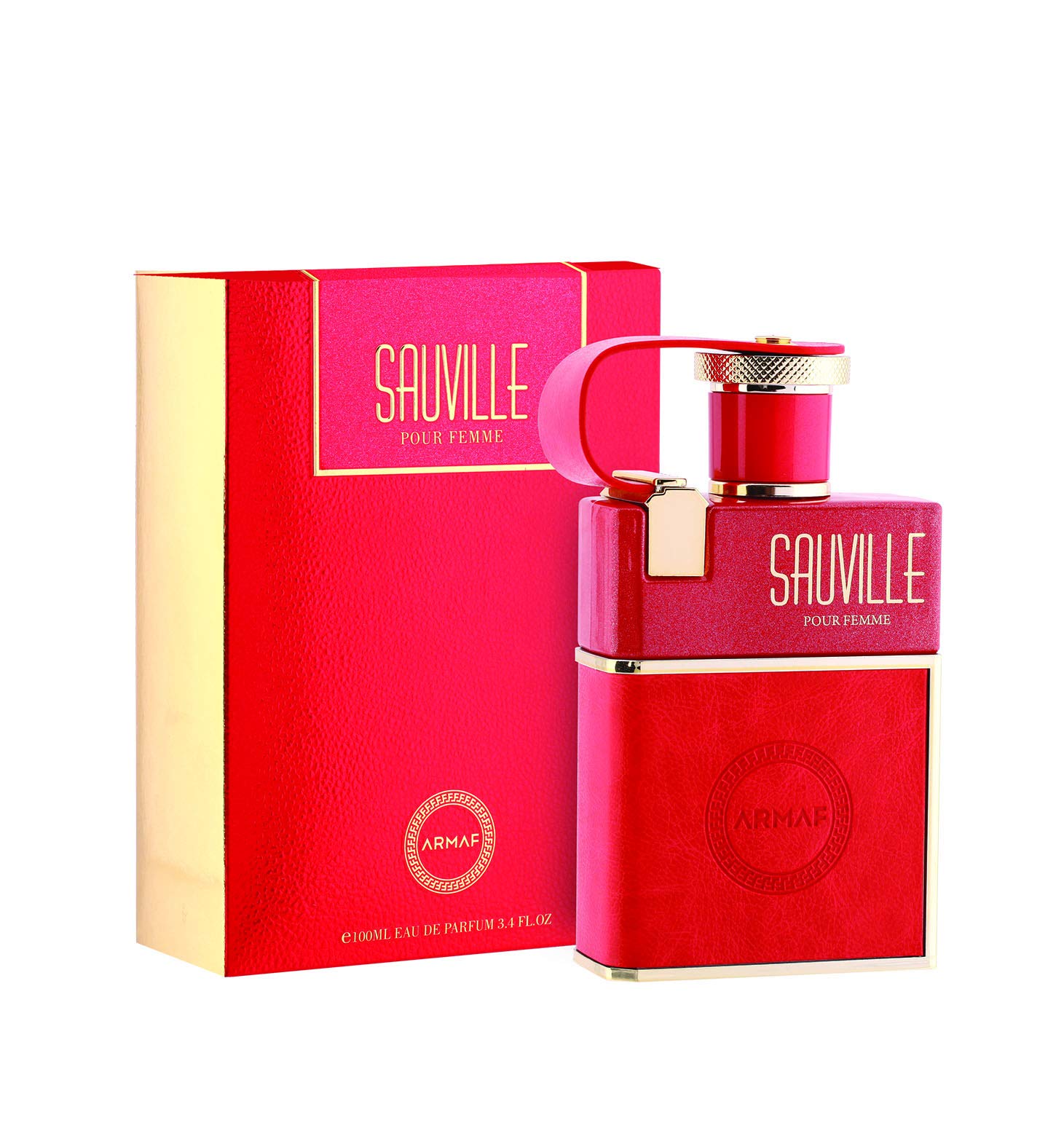 Sauville, EAU DE PARFUM, Pour Femme For Women – 100ml Red by ARMAF from the House of Sterling