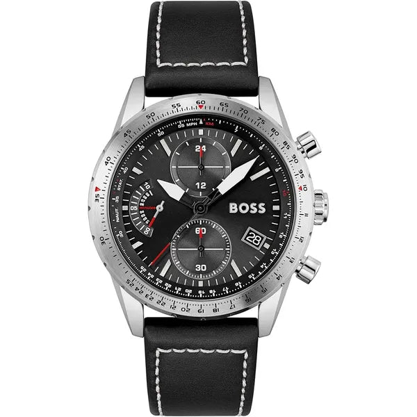 Hugo Boss PILOT EDITION CHRONO Men's Watch, Analog