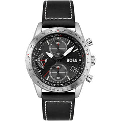 Hugo Boss PILOT EDITION CHRONO Men's Watch, Analog - Black