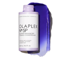 Olaplex No. 5P Blonde Enhancer Purple Toning Conditioner, Repairs, Hydrates, & Brightens All Blonde, Lightened, & Grey Hair, 8.5 fl oz