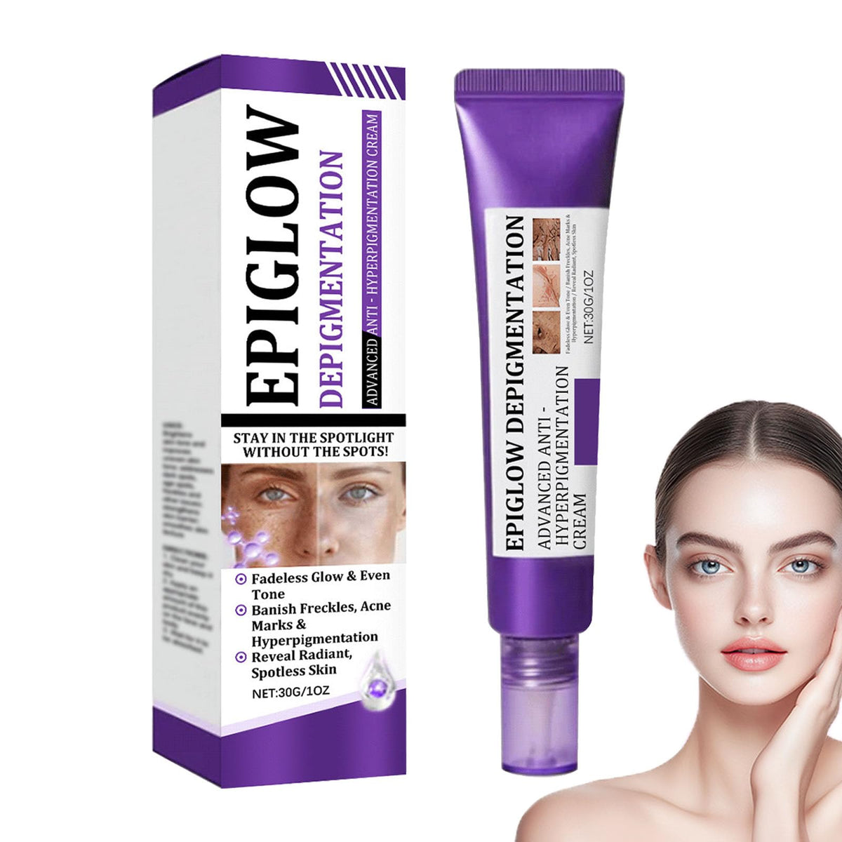 Epiglow Melanex Advanced Anti-Hyperpigmentation Cream, Anti Ageing Face Cream, Dark Spot Remover for Face, Brightening Freckle With Niacinamide, Tone Correcting Moisturizer, Reduces Wrinkles (1)