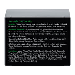 Tiege Hanley Glycolic Acid Pads for Men, 1-Pack - Exfoliating Face Cleansing Pads for Forehead, Nose & Cheeks - Men's Daily Skin Care Facial Wipes.18.5% Acid Complex (Glycolic, Salicylic & Lactic).