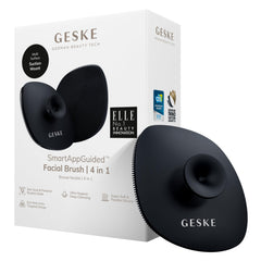 Geske Facial Brush 4 In 1 Black