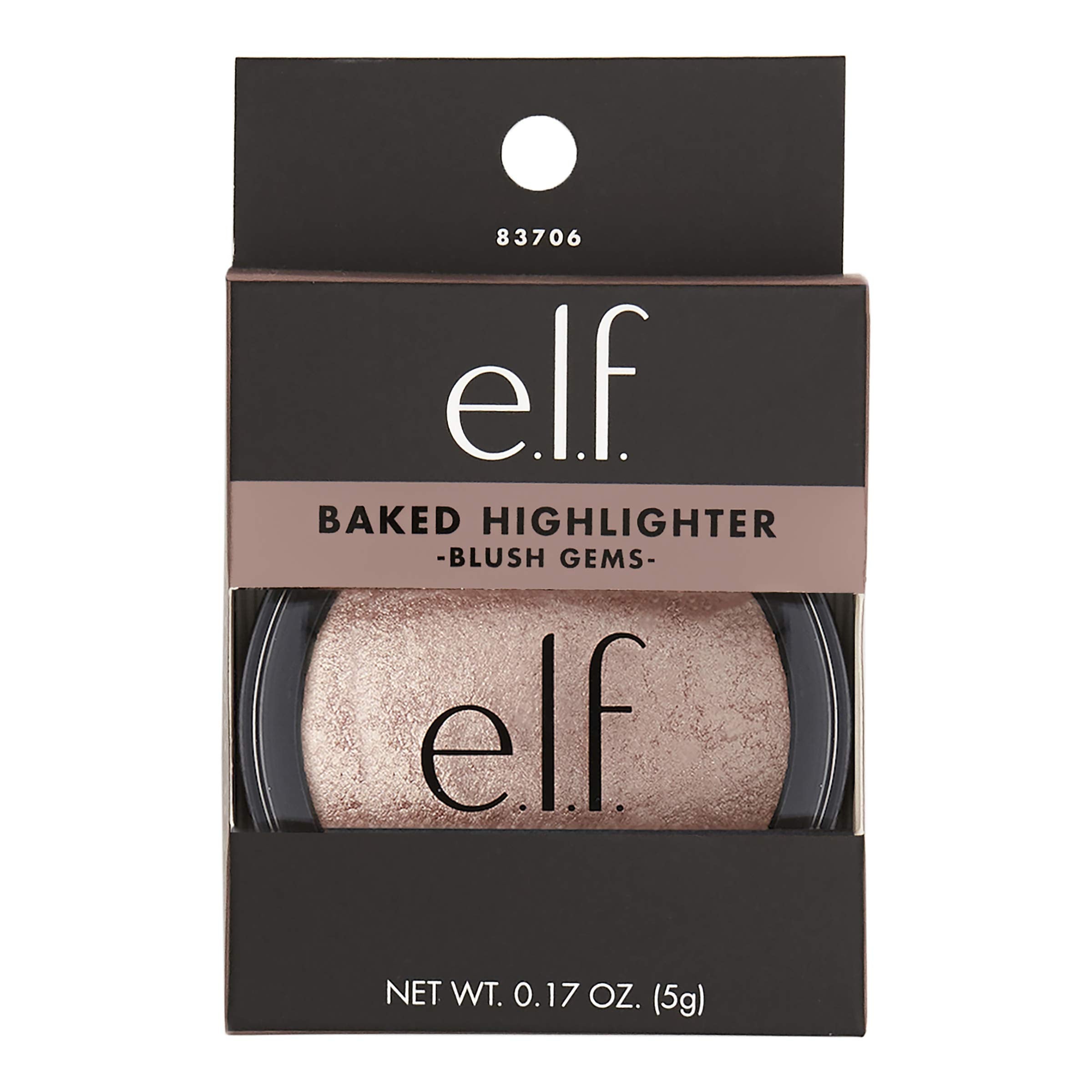 E.L.F. Cosmetics Baked Highlighter, Blush Gems, 1 Count (Pack of 1)