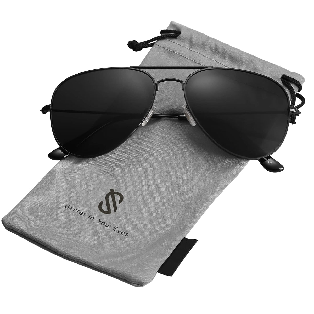 SOJOS Classic Aviator Polarized Sunglasses Mirrored UV400 Lens SJ1054