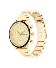 Calvin Klein SPORT MULTI-FUNCTION FOR HER Women's Watch, Analog - Champagne