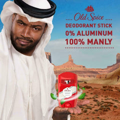 Old Spice Original Deodorant Stick for Men, 50 ml, 48H Fresh, Long-Lasting Fragrance in Perfume Quality, 0% Aluminium Salts, No Stains on Black and White, Made from 50% Recycled Plastic