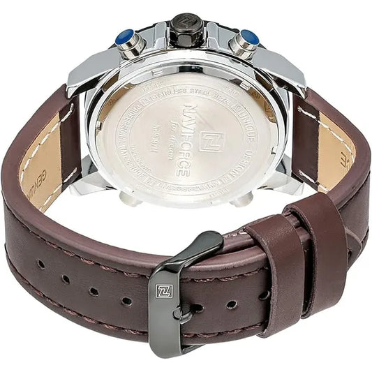 Naviforce Casual Watch For Men Analog-Digital Leather - NF9097M-1