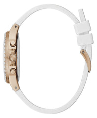 GUESS Analog White Dial Women's Watch-GW0257L2