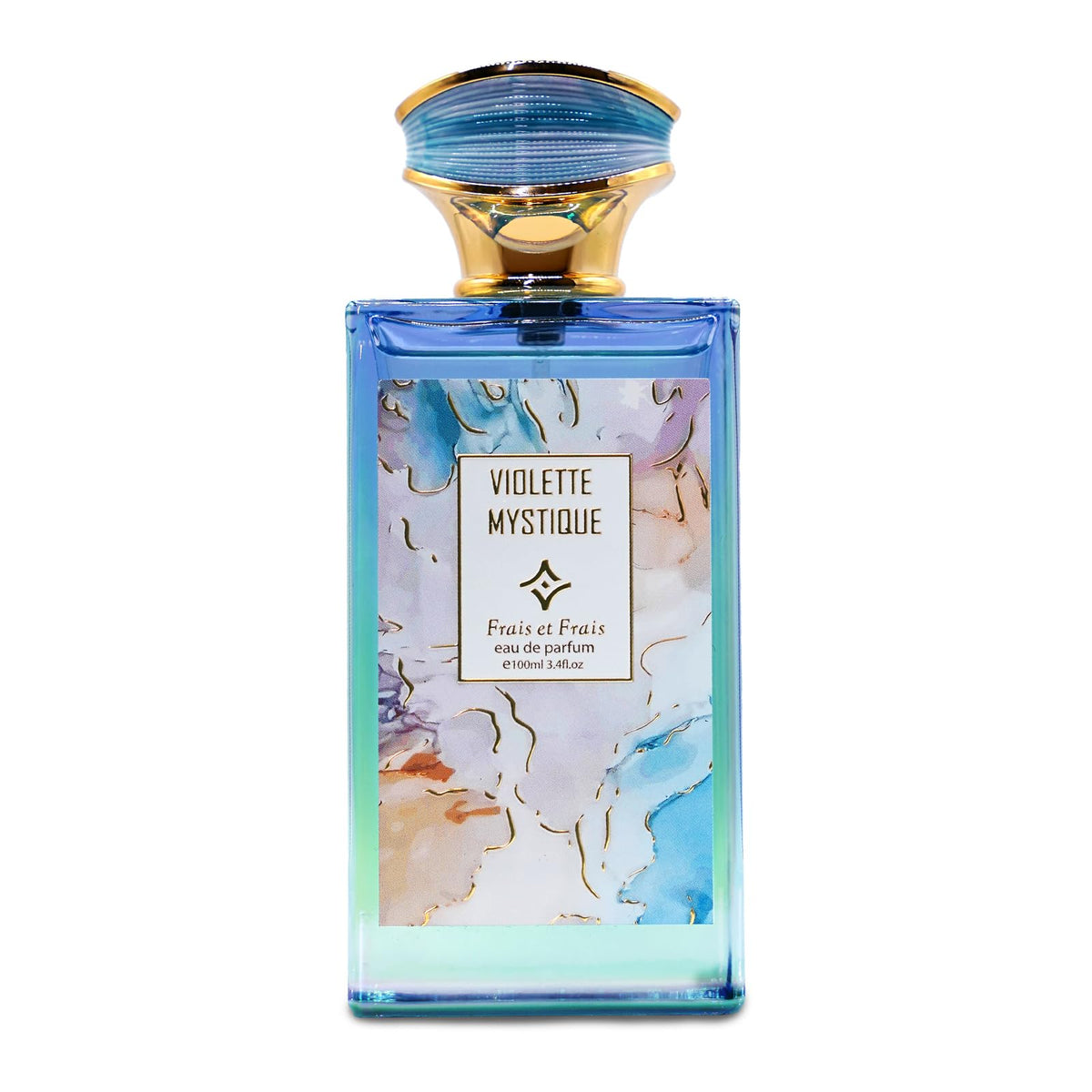 Frais Et Frais Violette Mystique Perfume 100ML - Eau de Parfum - Women's Floral Citrus Woody Fragrance with Rose, Orange Blossom & Sandalwood