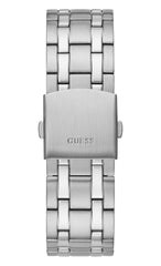 GUESS US Men's Silver-Tone Multifunction Watch, one