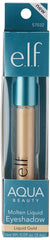e.l.f. Aqua Beauty Molten Liquid Eyeshadow - Liquid Gold for Women 0.09 oz Eyeshadow