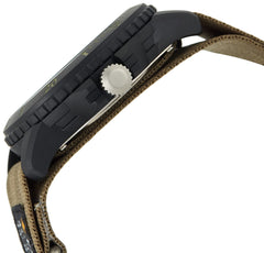 Timex Mens Quartz Watch, Analog Display And Textile Strap