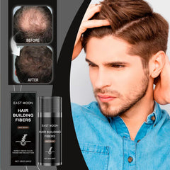 Keratin Hair Building Fibers, Dark Brown Hair Powder for Thinning Hair, Salon-Grade Thickening Fibers for Women & Men, Natural-Looking Coverage