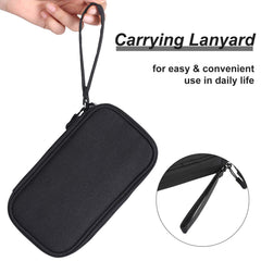 Bevegekos Travel Tech Kit, Universal Carrying Organizer Case Bag for Small Electronics and Accessories, Waterproof (Black)