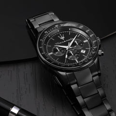 Maserati Herrenuhr Sfida Limited Edition, Chronograph, Analog - R8873640016 - Dark Grey