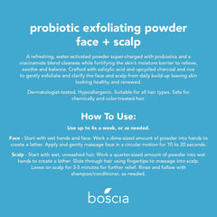 Probiotic Exfoliating Powder Face + Scalp