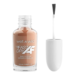 Wet n Wild Fast Dry Nail Polish in Auto Focus, Surrey Brown, I Latte