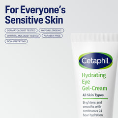 Cetaphil Hydrating Eye Gel Cream, 0.5 Oz, Packaging may Vary