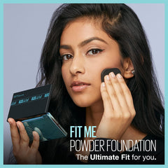 Maybelline New York Ultimate Powder Foundation For All Skin Types, Full Matte Coverage, Spf44, 24H Oil Control, Fit Me,Shade 310, 9G, Pack Of 1