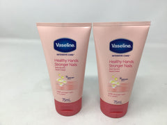 Vaseline Intensive Care Healthy Hands Stronger Nails Hand Cream (75ml, Pack of 2)