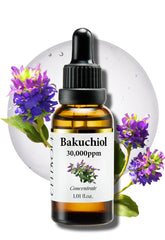 DIY Korean Bakuchiol Concentrated Serum 30,000 PPM - High Potency Retinol Alternative | Reduces Wrinkles to Firm & Smooth Skin - Anti-Aging for Sensitive Skin, Vegan & Cruelty-Free