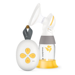 Medela Solo Single Electric Breast Pump - Noticeably quieter, USB-chargeable, featuring PersonalFit Flex shield and Medela 2-Phase Expression Technology