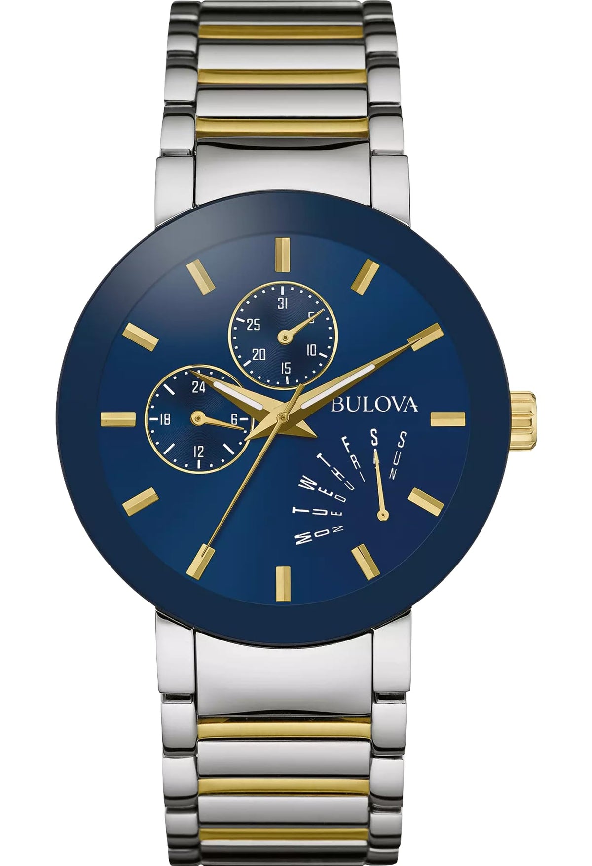 Bulova Men's Watch - Two-Tone Gold