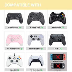 Jaeespon 12Pcs Analog Thumb Grip Stick Cover, Dualsense Wireless Controllers Game Remote Joystick Cap, Fantastic Non-Slip Silicone Handle Protection Cover for PS5/PS4/Xbox one/360/Nintendo Switch PRO