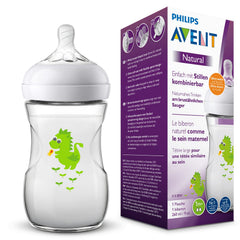 Philips Avent Natural Feeding Bottle with Dragon Design, 260ml – SCF070/24