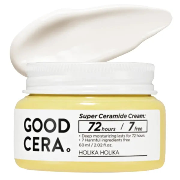 HOLIKA HOLIKA Good Cera Super Ceramide Cream, Face Moisturizer, 2.02 fl oz