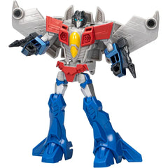 Transformers Toys EarthSpark Warrior Class Starscream Action Figure, 5-Inch, Robot Toys for Kids
