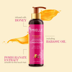 Mielle Organics Pomegranate & Honey Moisturizing and Detangling Conditioner for Type 4 Hair, 12 Ounces