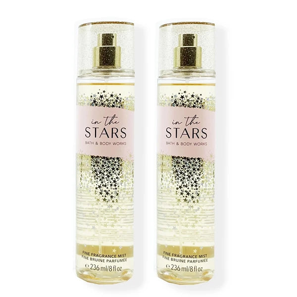 Bath & Body Works In the Stars Fine Fragrance Body Mist Gift Set - Value Pack Lot of 2 (In the Stars)