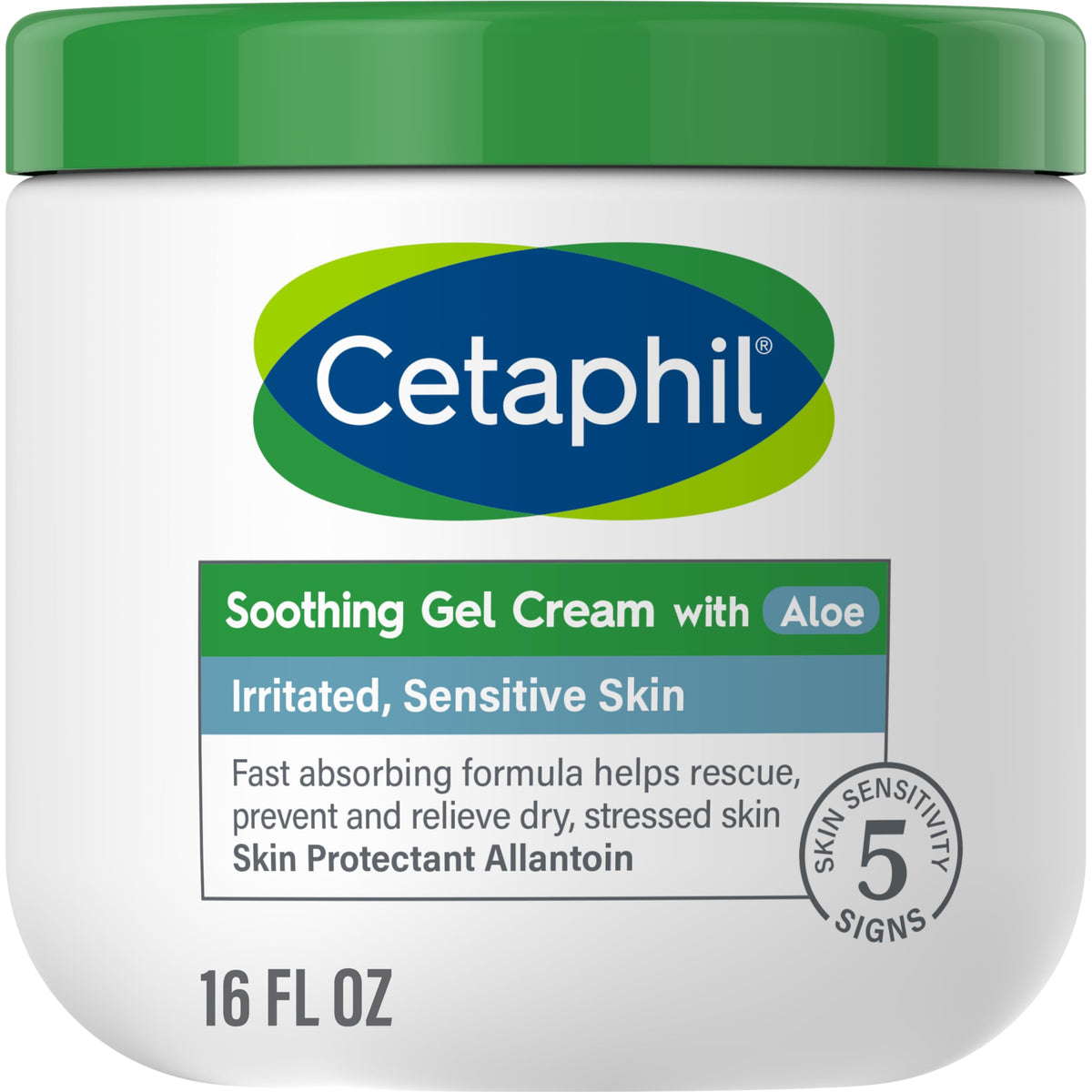 Cetaphil Soothing Gel-Cream- 16 oz
