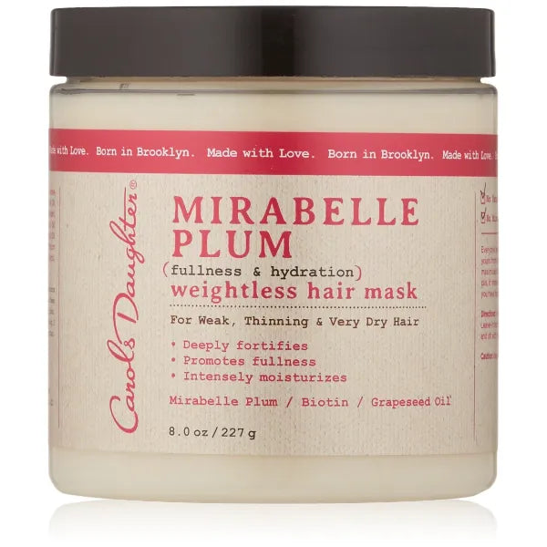 Carol's Daughter Mirabelle Plum Weightless Hair Mask, 8 oz