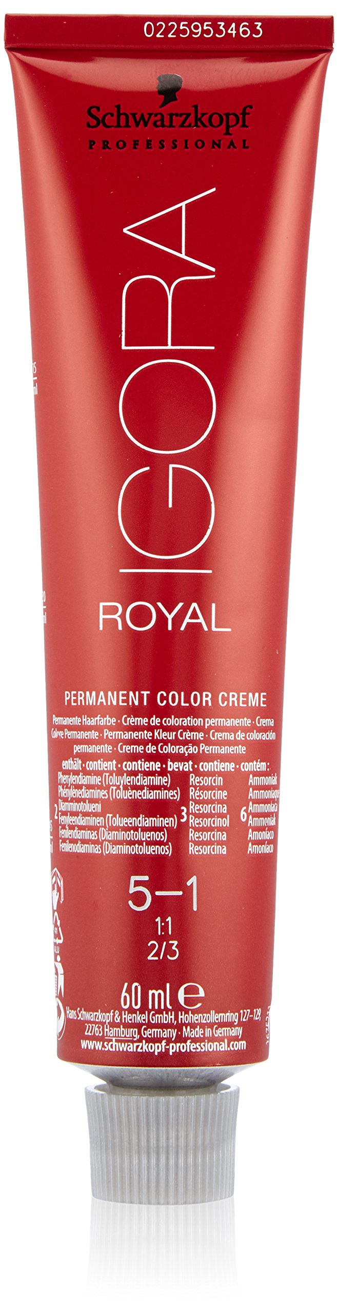Schwarzkopf Professional Igora Royal Hair Color 5-1 - 60ml