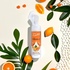 V Care Foaming Face Wash 200ml | Vitamin C Infused | Gentle Cleanser for Naturally Healthy Skin