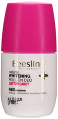 Beesline Cotton Candy Fragrance Whitening Roll-On Deodorant 50 ml, 1+1 Free