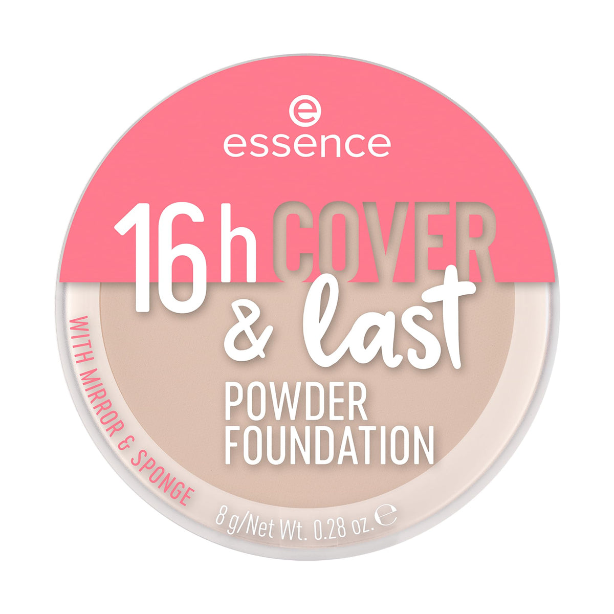 Essence 16H Cover & Last Powder Foundation 05, Classic Vanilla