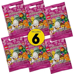 LEGO Minifigures Series 24-6 Pack Figure Set (51 Pieces, 66733)
