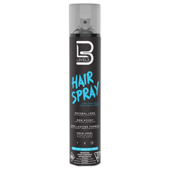 L3 Level 3 Hair Spray - Long Lasting and Strong Hold Hair Spray for Men and Women - Level Three - Suitable for All Hair Types, 383g