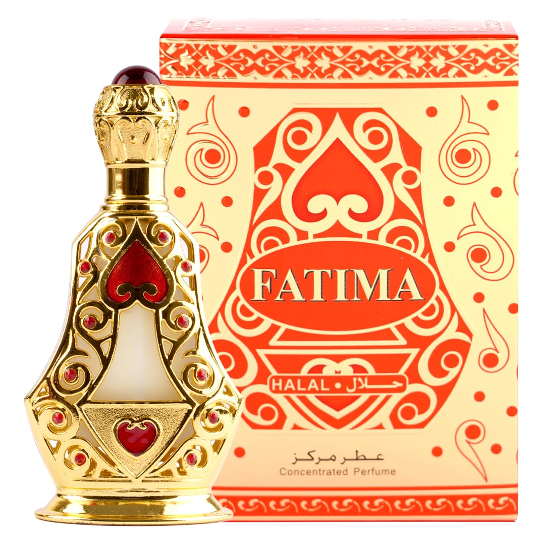 "Oud Khaleeji ATTAR FATIMA 20ml Perfume Oil - A Timeless Elixir of Grace and Allure"