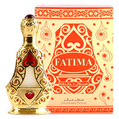 "Oud Khaleeji ATTAR FATIMA 20ml Perfume Oil - A Timeless Elixir of Grace and Allure"