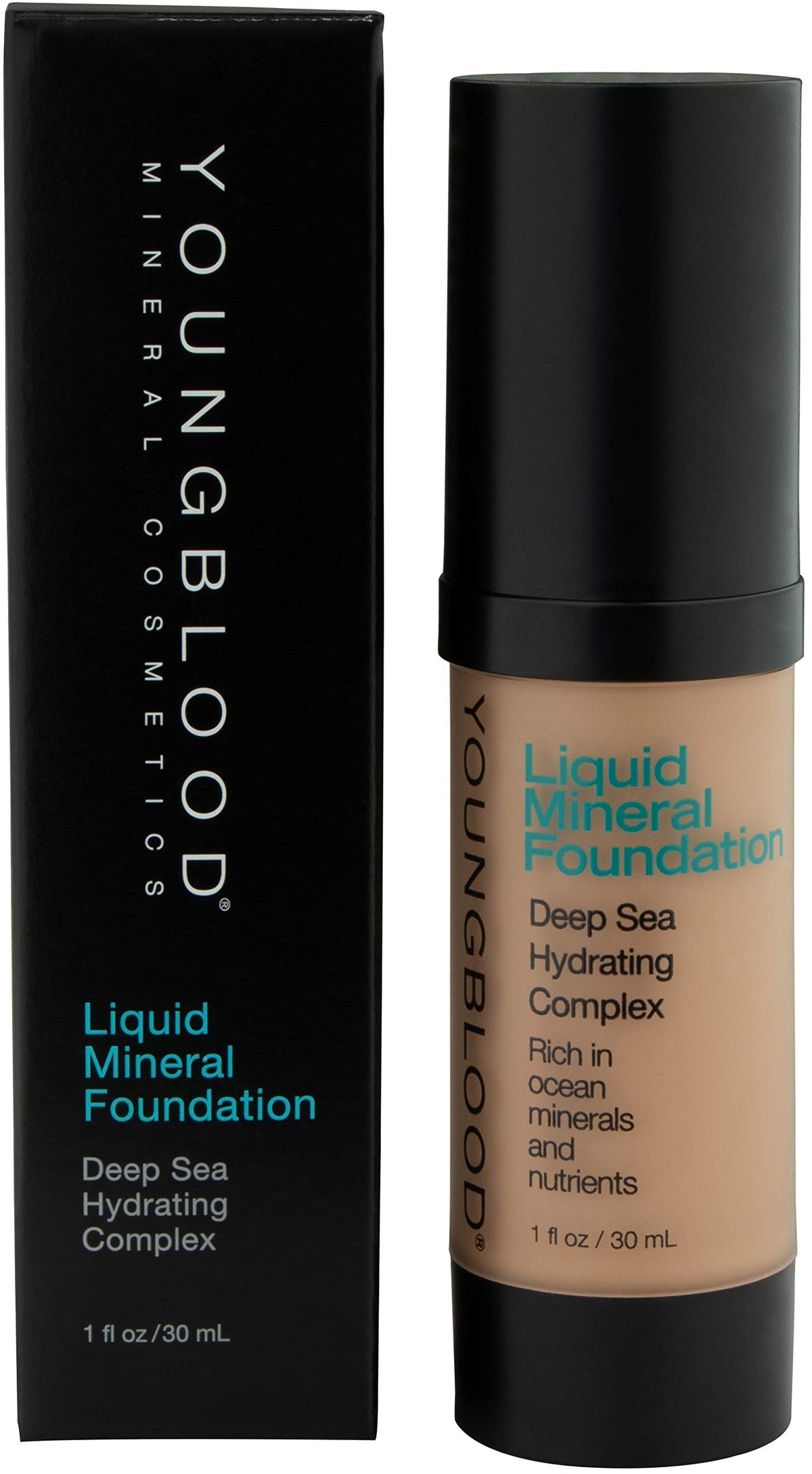Youngblood Liquid Mineral Foundation - Golden Tan, 1 oz