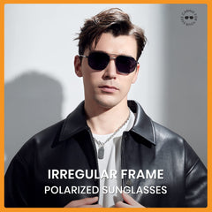 Cyxus Sunglasses for Men Women Classic Polarized Sunglasses UV400 Protection Anti Glare for Driving Outdoor