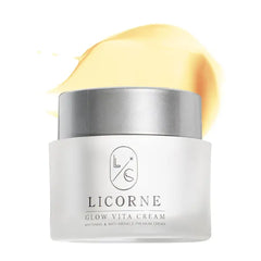 Licorne Glow Vita Cream – Vitamin C Face Moisturizer with Niacinamide, Hydrating Lightweight Korean Face Cream, Daily Moisturizer for Smooth, Radiant-Looking Skin, K-Beauty Skincare