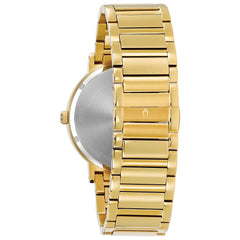Bulova Men's Analogue Quartz Watch with Stainless Steel Strap 97D116, one size - Black
